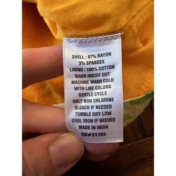 Crown And Ivy Shift Dress Size Medium Floral Sleeveless NWT Beach Costal Resort - Picture 11 of 11